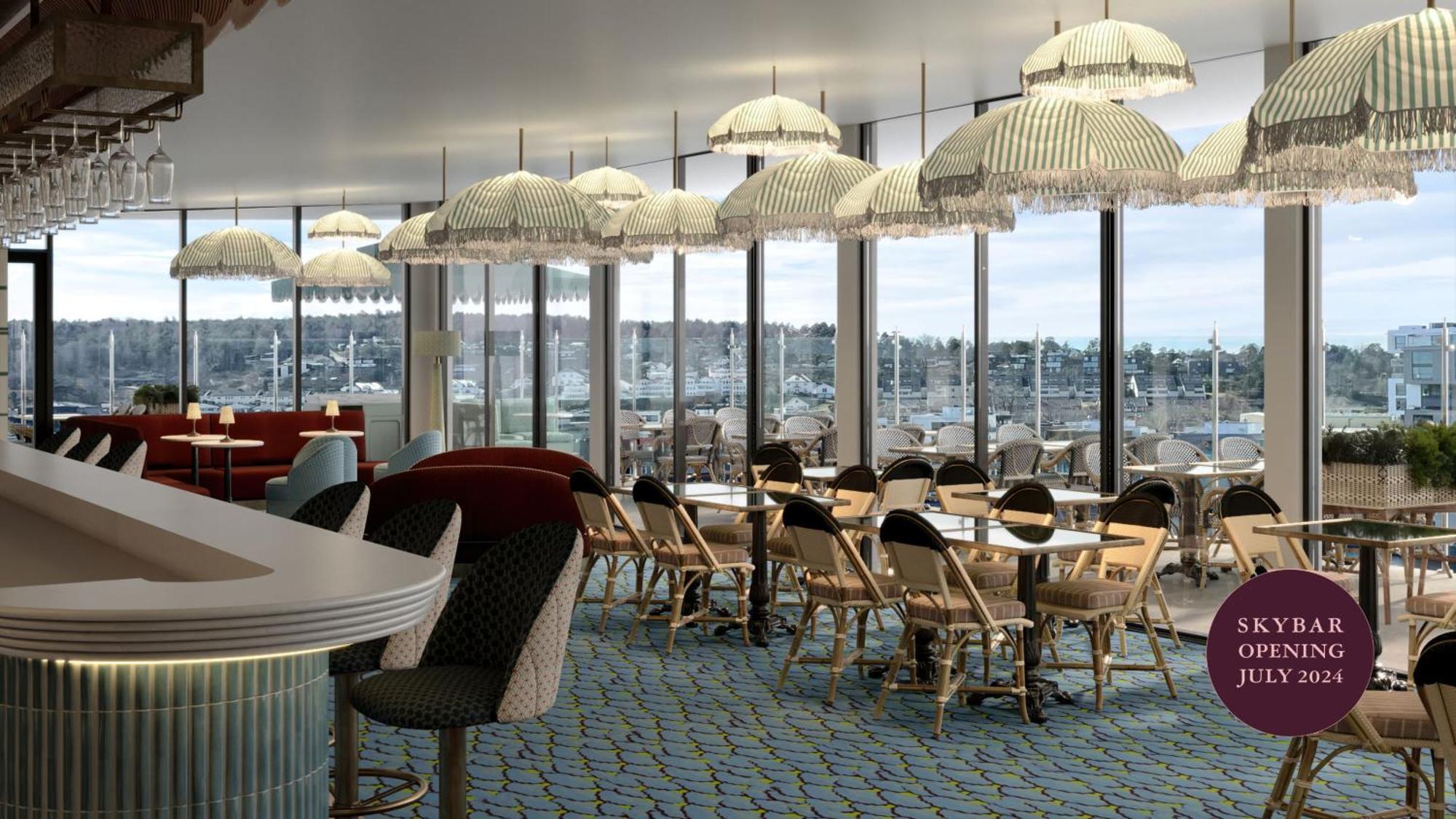 Hotel Klubben Tonsberg Bagian luar foto